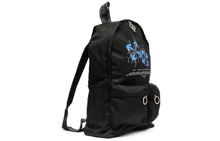 Off-White SS20 Fence Arrows Black Backpack OMNB003S20E480021088