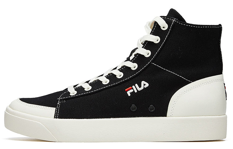 Fila Block High-top Canvas Shoes Black T12M014401FBK