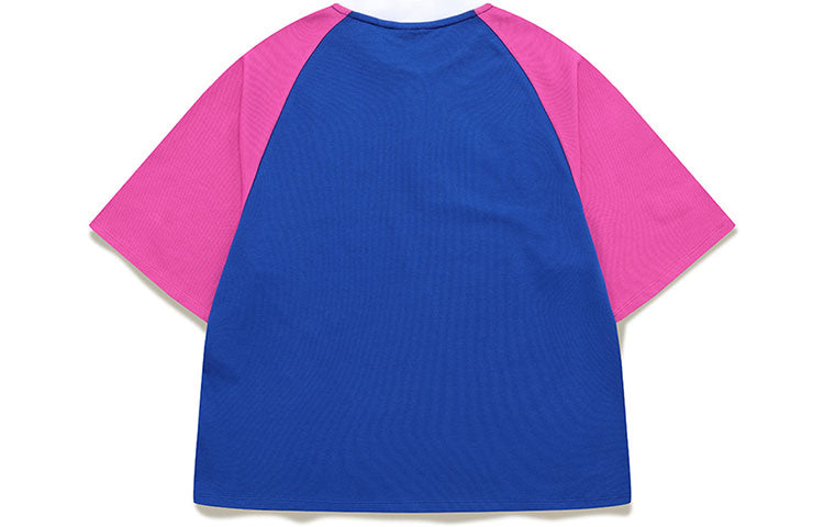 (WMNS) Fila Knit Sports Loose Short Sleeve Blue T11W122108F-BU
