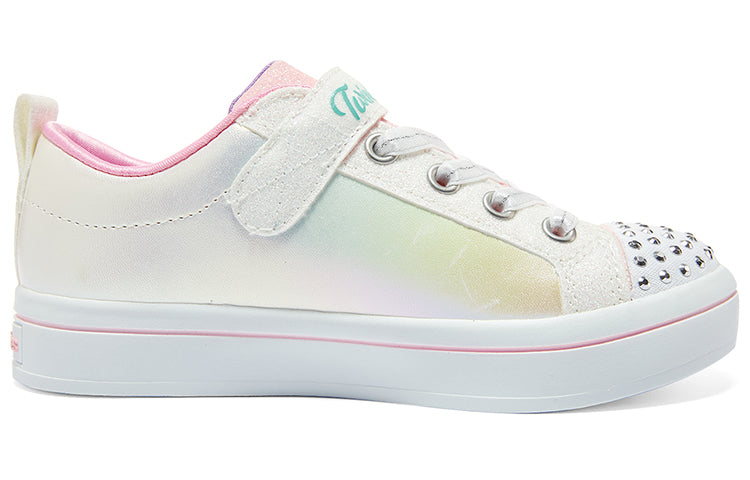 (GS) Skechers Twinkle Toes 'White Multi' 314454L-WMLT