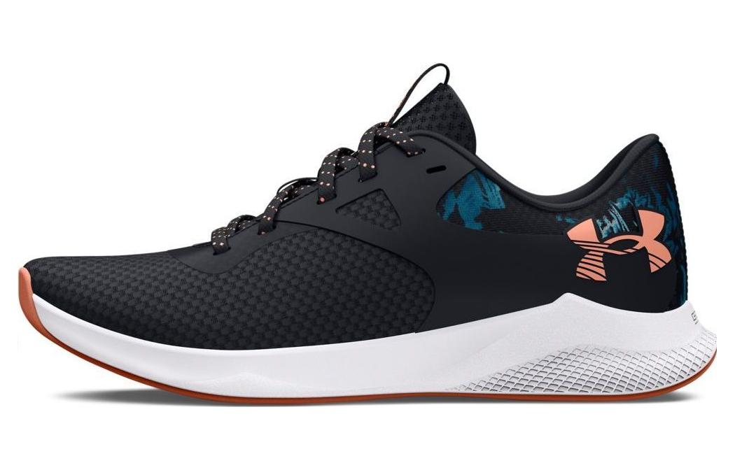 (WMNS) Under Armour Charged Aurora 2 'Black Orange White' 3025238-004