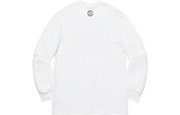 Supreme FW19 Week 12 x Martin Wong Attorney Street LS White Tee SUP-FW19-10673