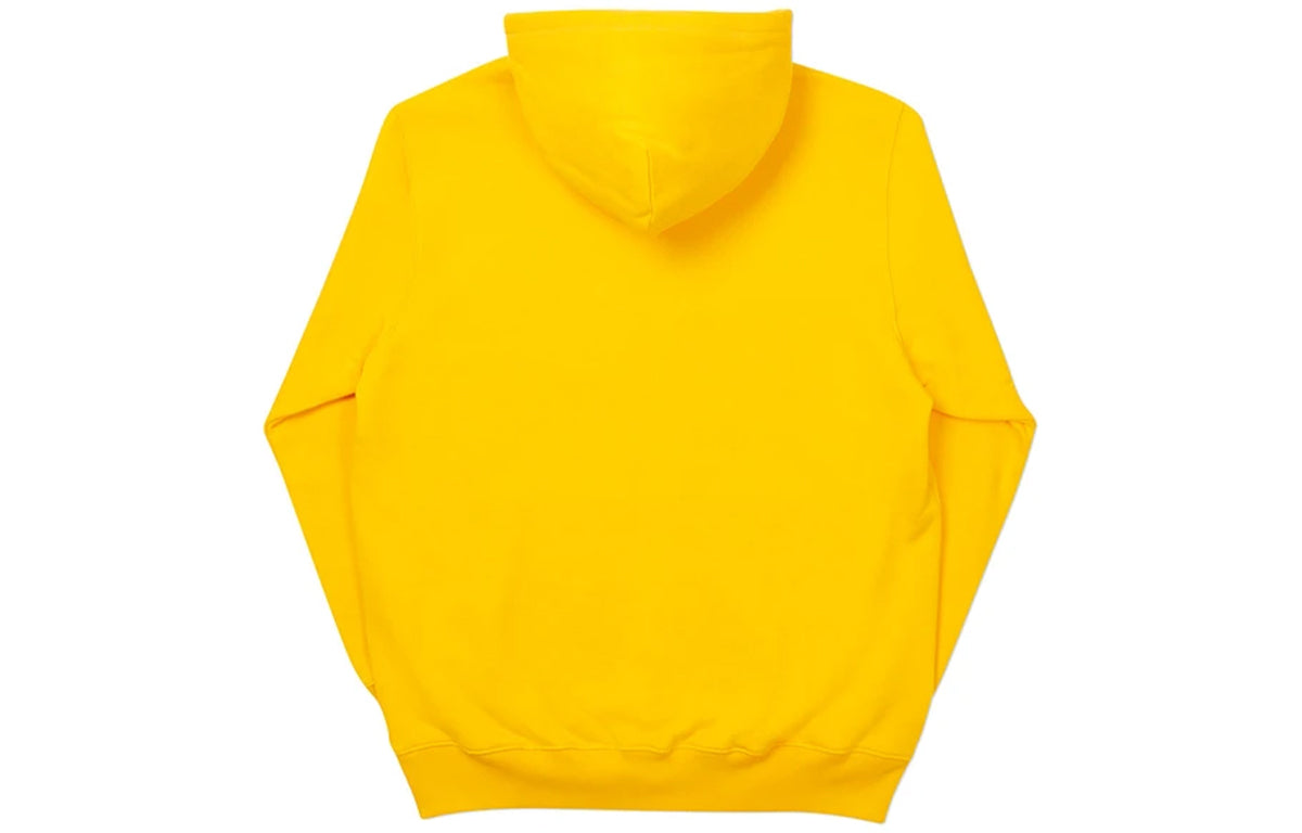PALACE Drawstring hooded Alphabet Printing Long Sleeves Unisex Yellow P19CS135