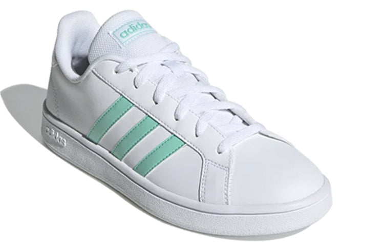 (WMNS) adidas neo Grand Court Base 'White Green' EG4053