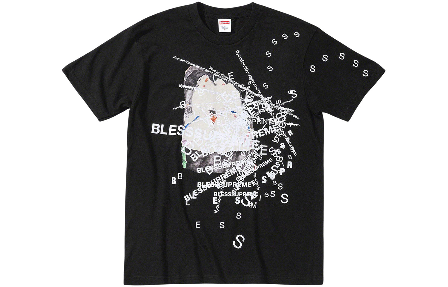 Supreme x Bless Supreme FW23 Week12 Observed T-shirt 'Black' SUP-FW23-201