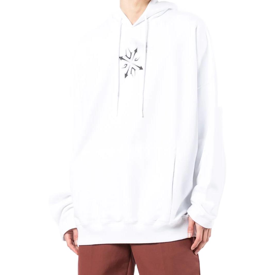 Off-White Arrows Logo-Print Hoodie OMBB091S22FLE00301100110