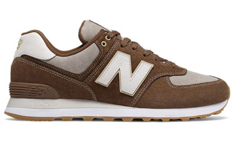 New Balance 574 Shoes Brown/Grey ML574SNM