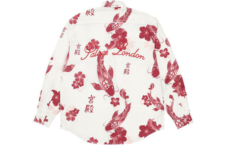 Palace Carp Shirt 'White Wine' P21SHT005