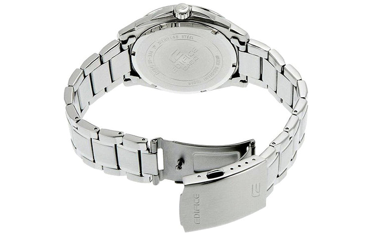 CASIO EDIFICE Stainless Steel Strap Black Dial Mens Black Analog EF-336DB-1A1V