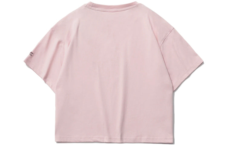 (WMNS) Li-Ning x Disney Crossover Cartoon Printing Tee 'Pink' AHSR208-2