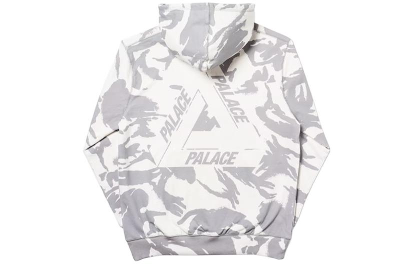Palace Pealed Hoodie 'Grey' P18CS029