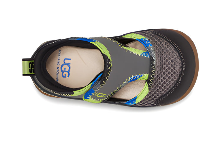 (TD) UGG Delta Closed Toe Sandal 'Black' 1117242T-BLK
