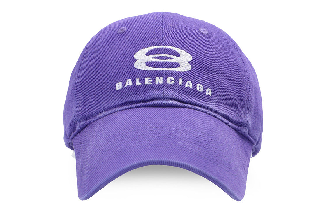 (WMNS) Balenciaga Unity Snowboard Ball Cap 'Untraviolet White' 680739-410B2-0527