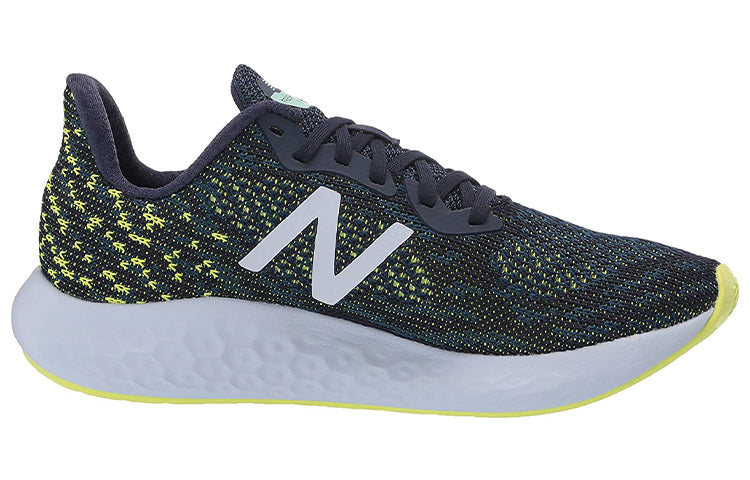 (WMNS) New Balance Fresh Foam V2 Low-Top Black/Green WRISELN2