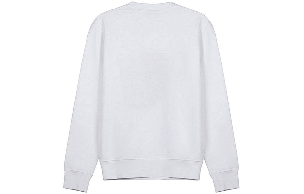 Men's Alexander McQueen Embroidered Round Neck White 650434-QQZ69-0900