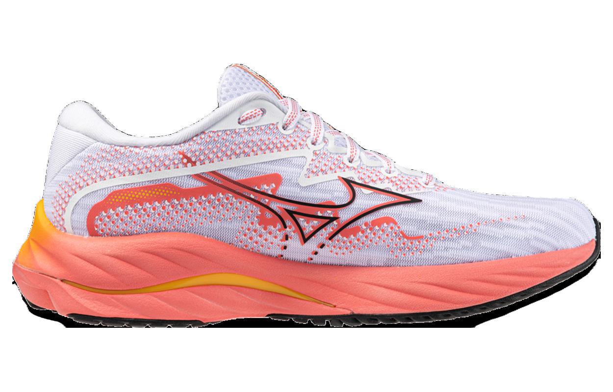 (WMNS) Mizuno Wave Rider 27 'White Orange' J1GD230371