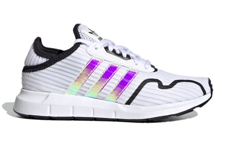 (GS) adidas Swift Run X J 'White Iridescent' FY4778