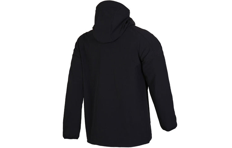 Men's adidas O2 Jkt Anorak Half Zipper Black EH3764