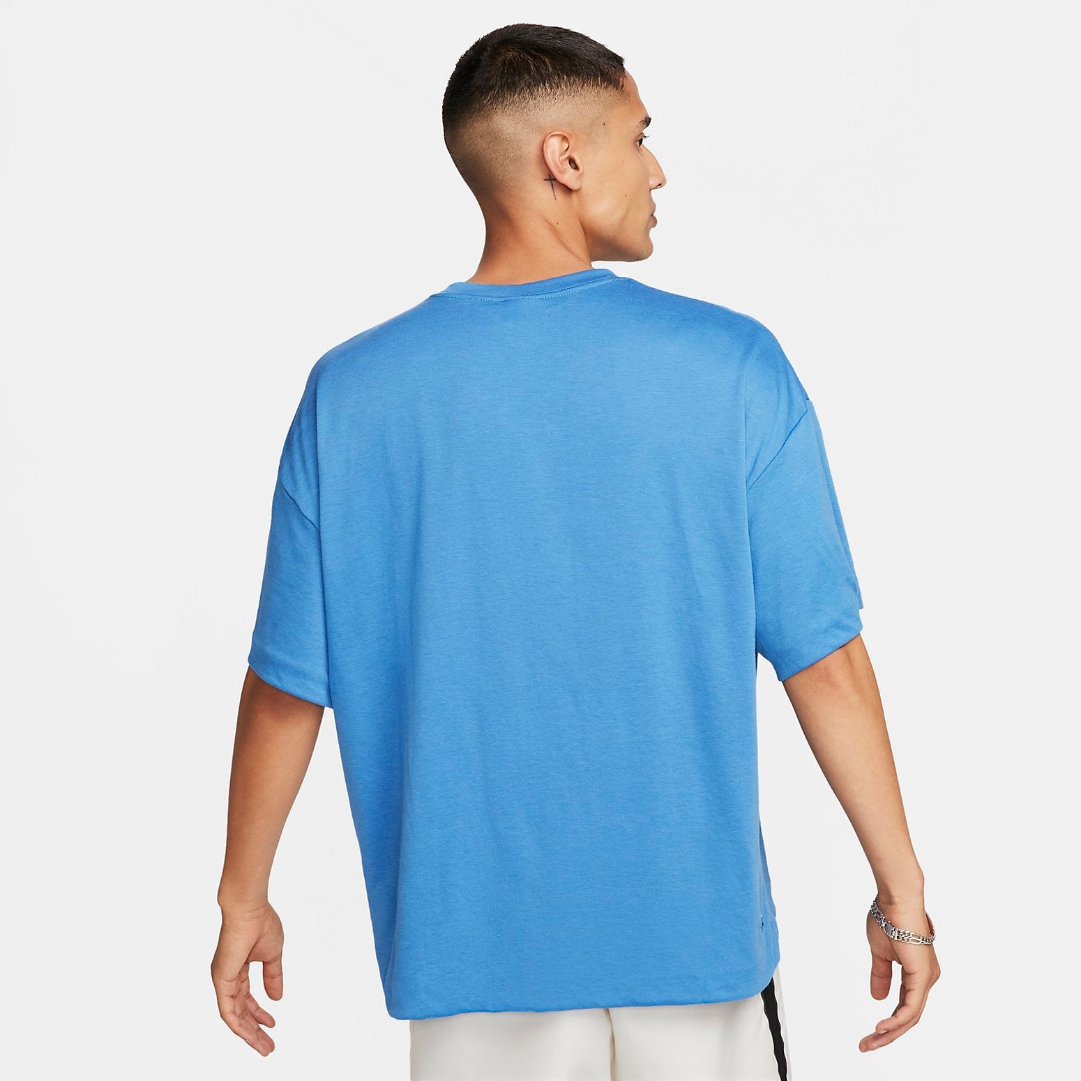 Nike Sportswear Tech Pack Dri-Fit Short-Sleeve Top T-Shirt 'Blue' FB7392-402