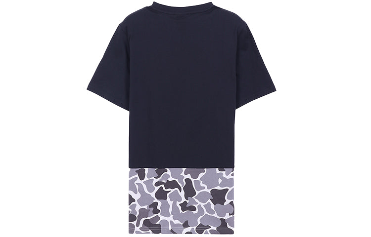 adidas originals Camouflage Leopard print Short Sleeve Black DN8033