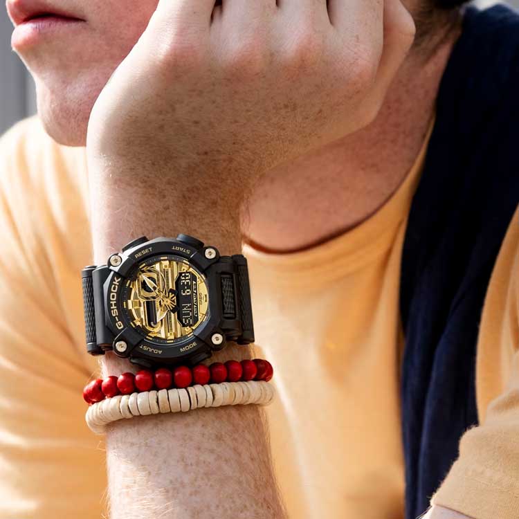 CASIO G-Shock Analog-Digital 'Black Gold' GA-900AG-1ADR