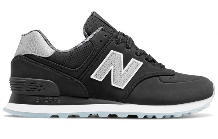 (WMNS) New Balance NB 574 'Black Silver' WL574SYC