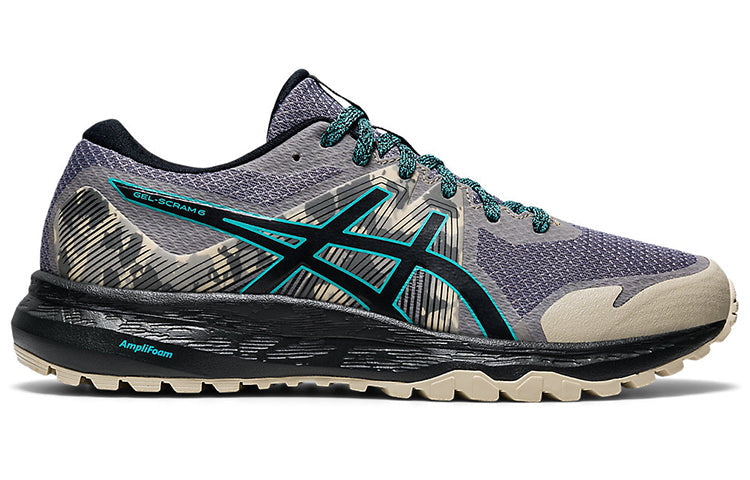 (WMNS) ASICS Gel-Scram 6 Trail 'Grey Black' 1012A730-022