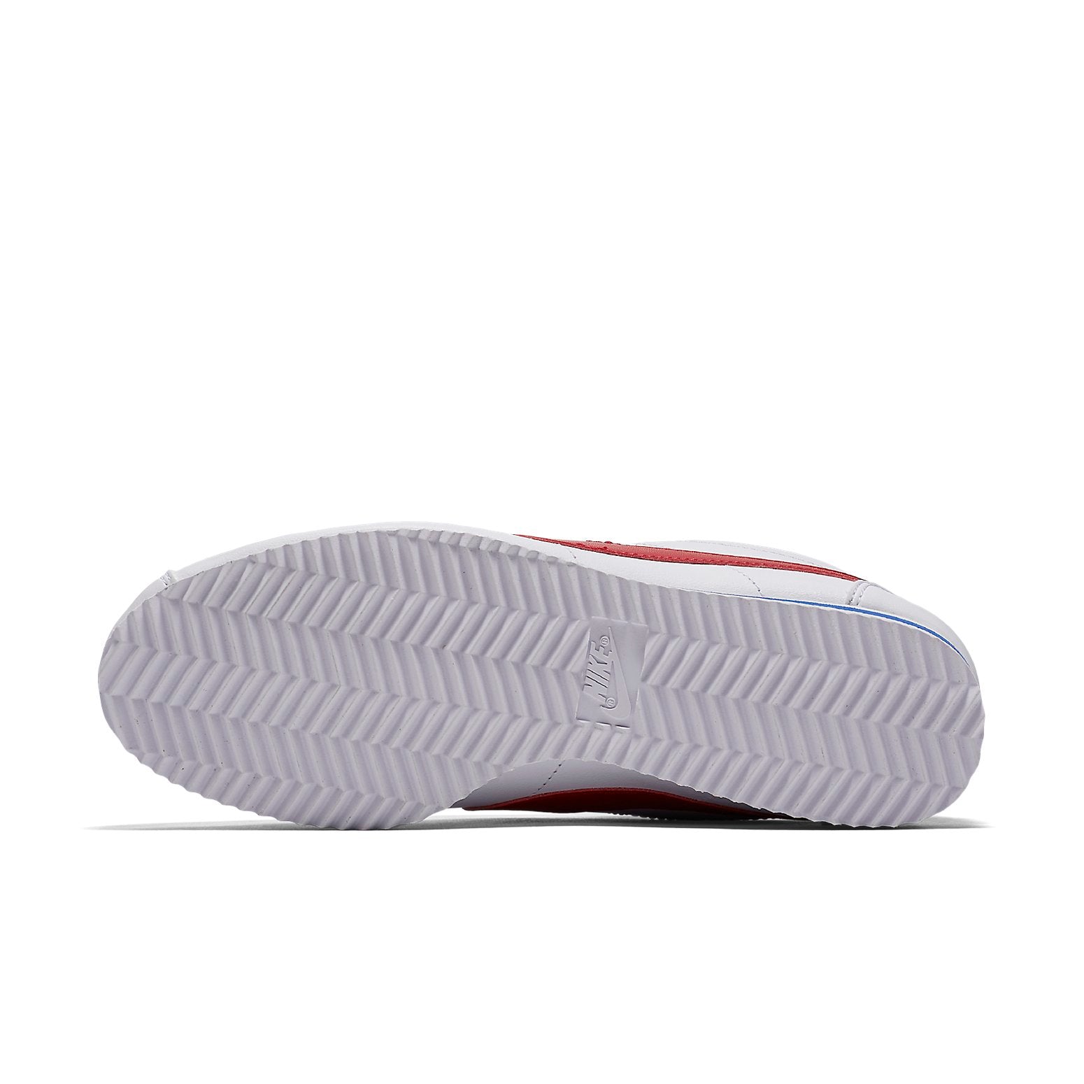 (WMNS) Nike Classic Cortez Leather 'White Red' 807471-103