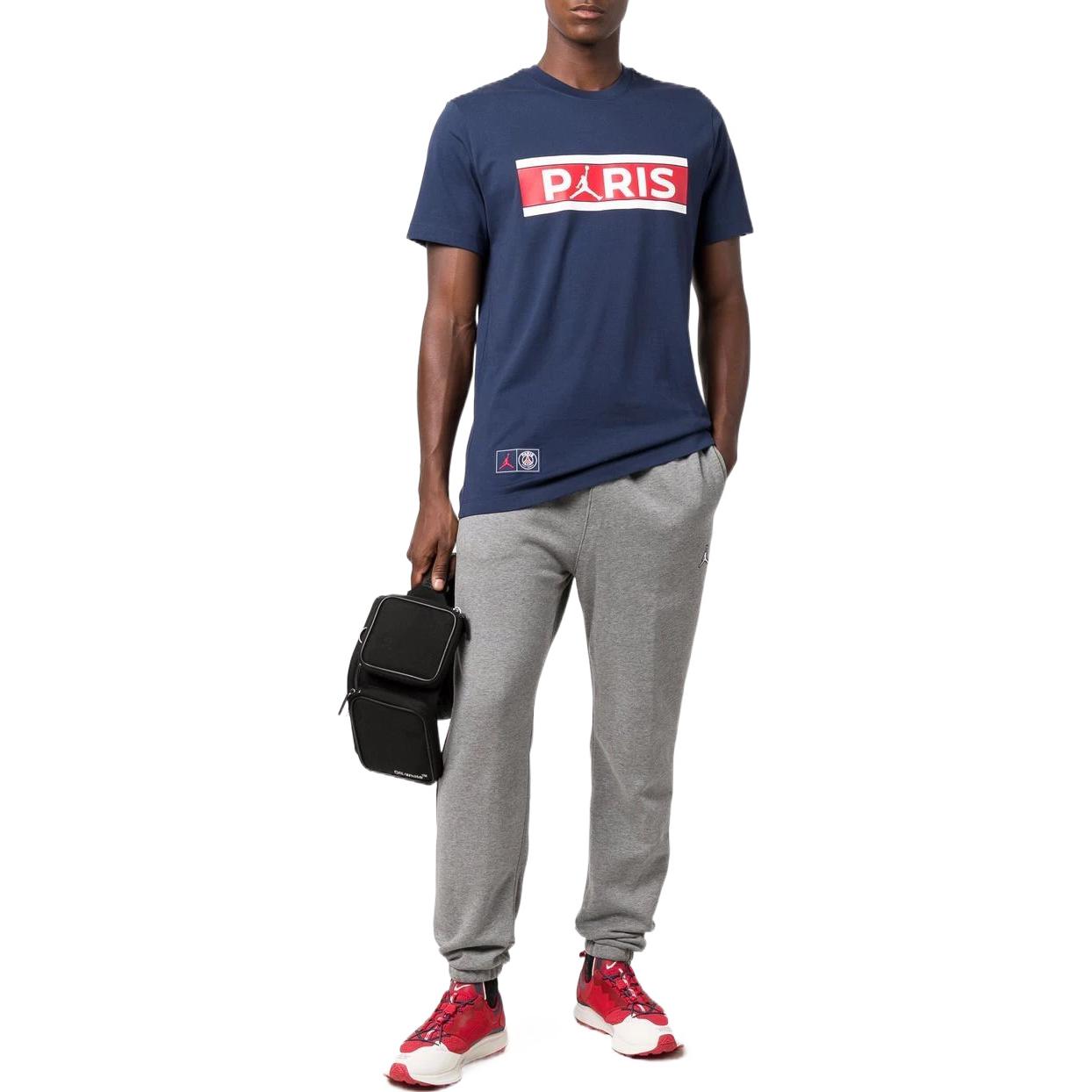 Men's Nike Logo Embroidered Drawstring Straight Sports Pants/Trousers/Joggers Gray DA9820-091