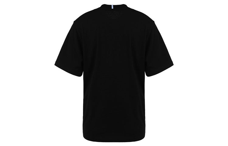McQ Alexander McQueen SS21 Large Printing Round Neck Short Sleeve Black 624665-RQJ79-1000