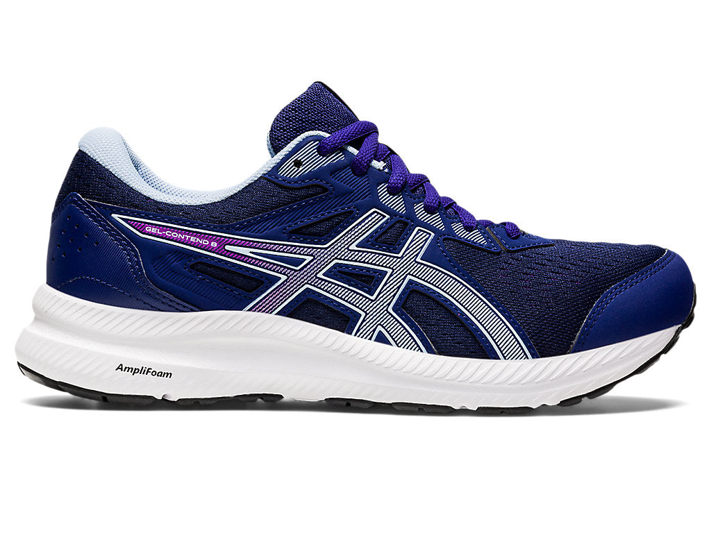 (WMNS) ASICS Gel-Contend 8 Wide 'Dive Blue' 1012B319-402