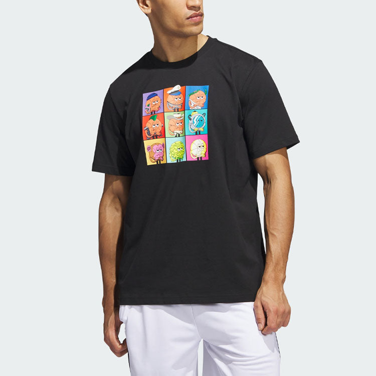 adidas Metaverse Lil' Stripe PFP Tee 'Black' IM4631