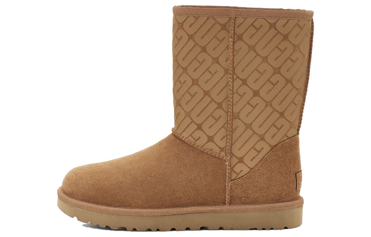 (WMNS) UGG Classic Short II 'Chestnut' 1129450-CHE