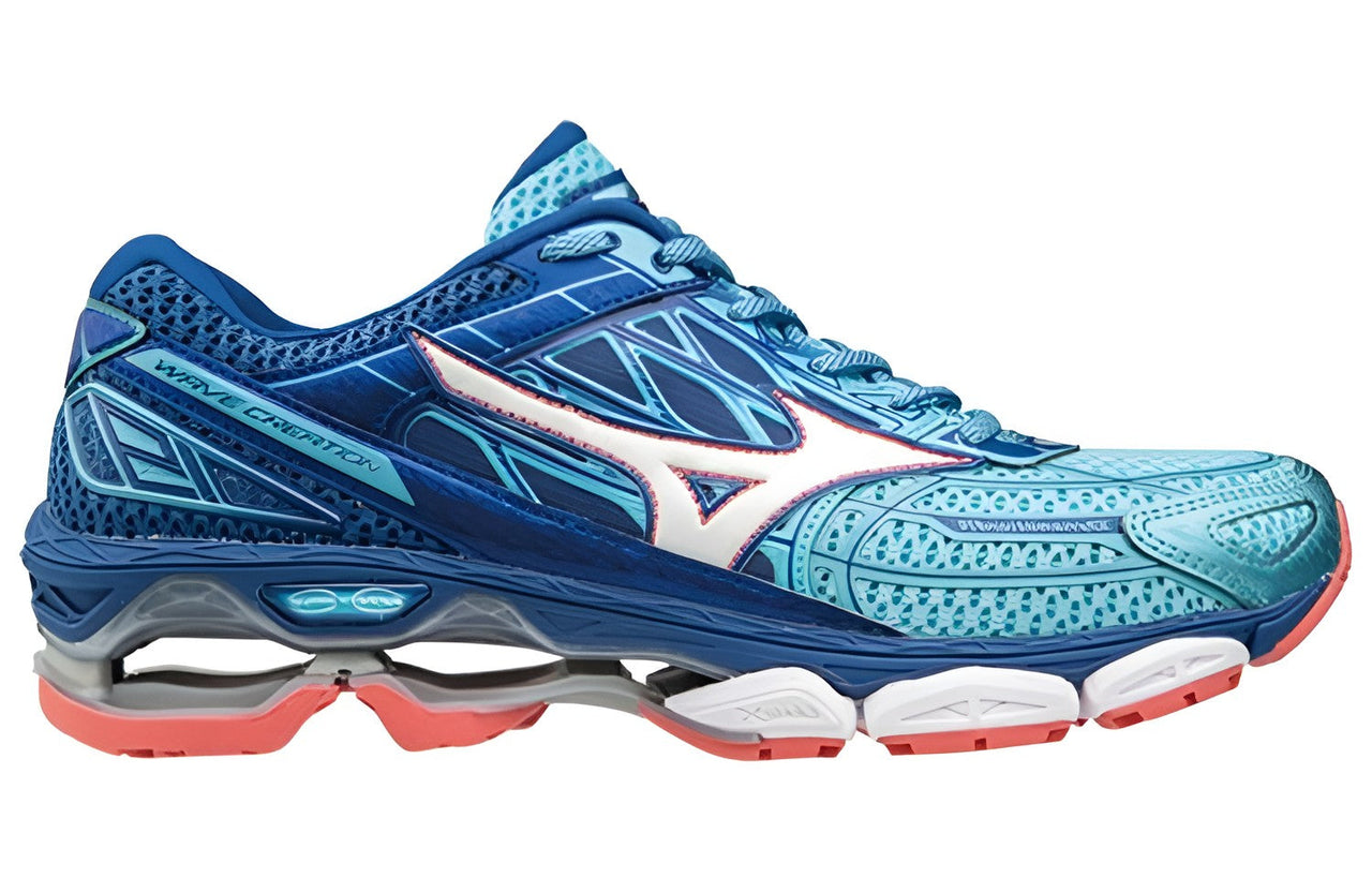 Mizuno Wave Creation 19 Low Tops Wear-resistant Blue J1GD170101