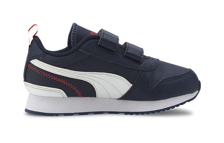 (PS) PUMA R78 Running Shoes Blue/White/Red 374429-03