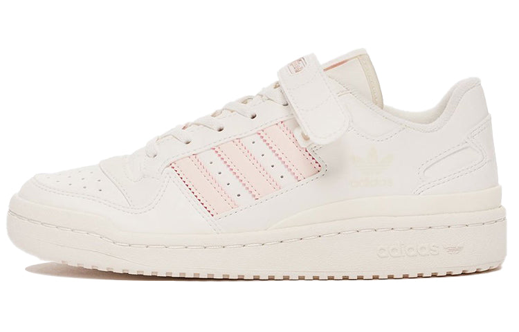 (WMNS) adidas Forum Low Crest 'White Pastel Pink' GZ7064