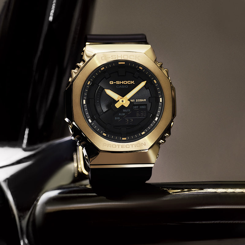 CASIO G-Shock Analog-Digital 'Black Gold' GM-S2100GB-1APR