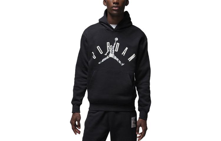 Air Jordan Flight MVP Fleece Pullover Hoodie 'Black' FD7415-010