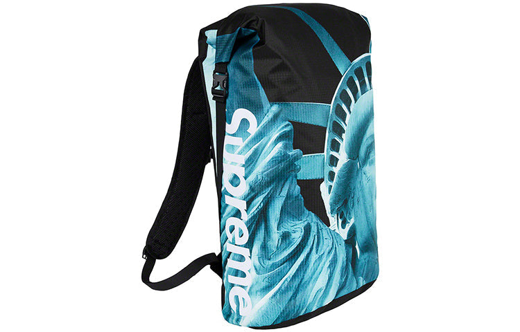 Supreme x The North Face Statue of Liberty Waterproof Backpack 'Blue Black' SUP-FW19-911