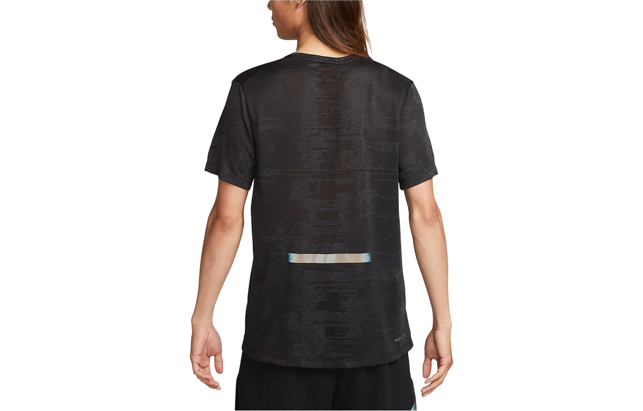 Nike Dri-FIT ADV Run Division TechKnit Short-Sleeve Running Top 'Black' FB6869-254
