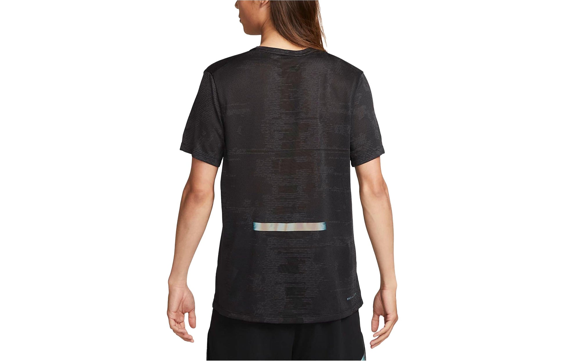 Nike Dri-FIT ADV Run Division TechKnit Short-Sleeve Running Top 'Black' FB6869-254