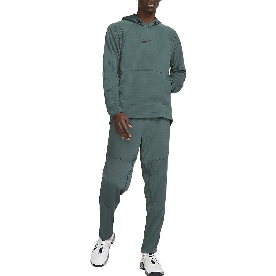 Nike Pro Dri-FIT Fleece Fitness Sweatshirt 'Faded Spruce' DV9821-309
