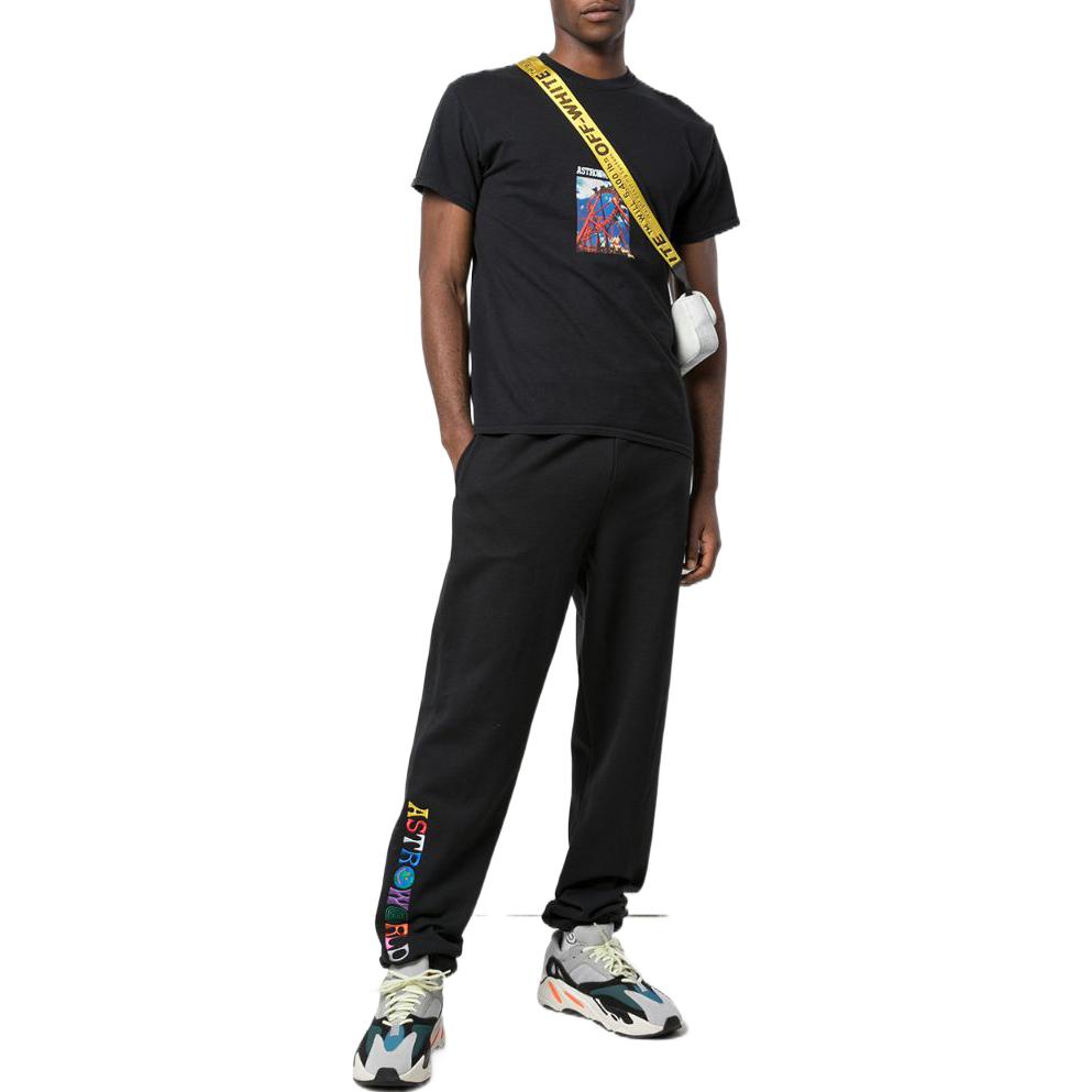 Travis Scott Astroworld Roller Coaster Tee 'Black' ASTR-O044