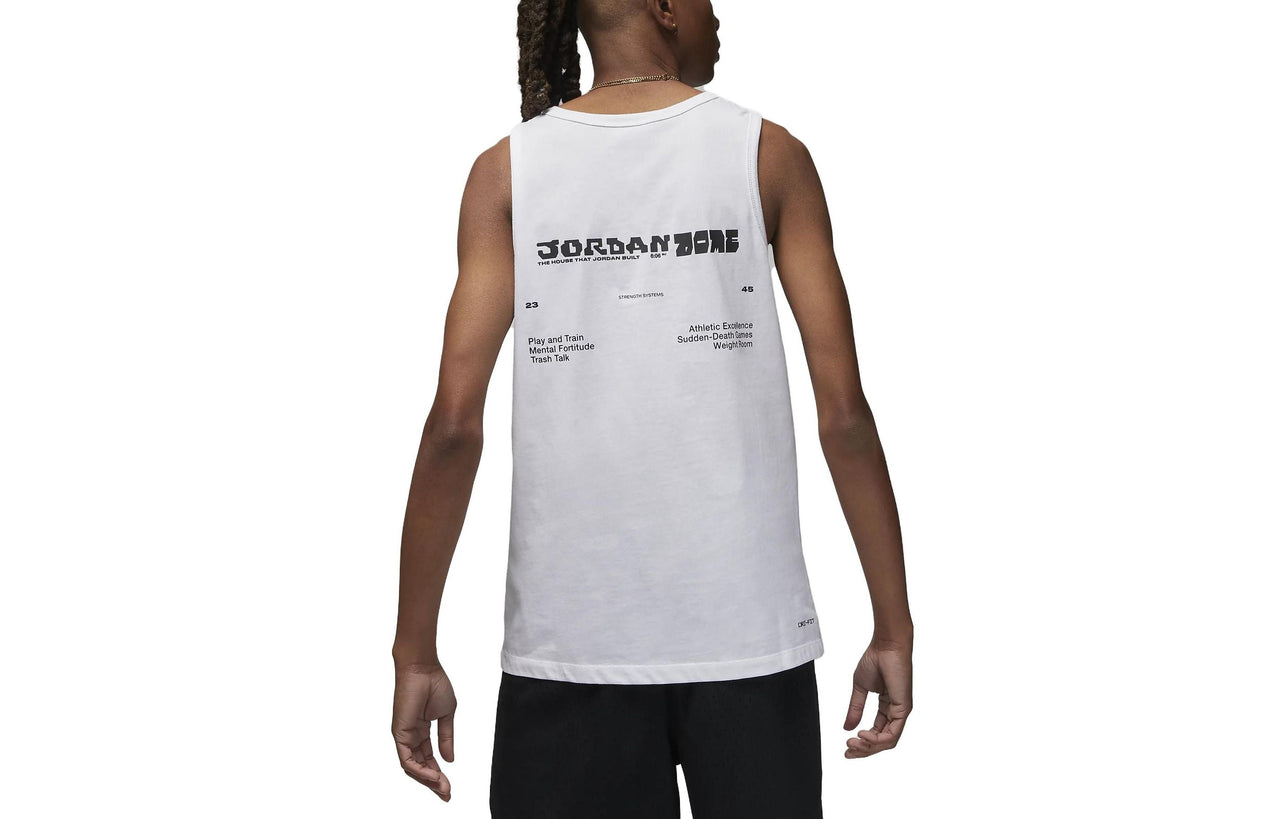 Air Jordan Sport Graphic Tank Top 'White' DX9605-100