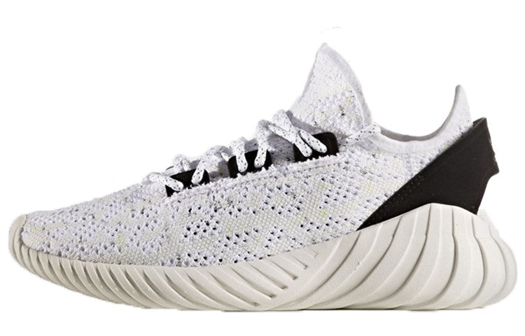 (GS) adidas Tubular Doom Sock Primeknit 'White Black' BZ0329