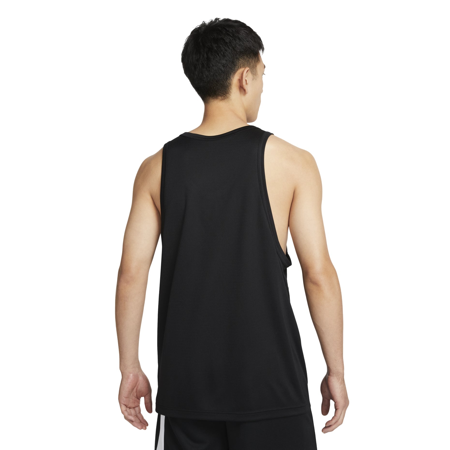 Men's Nike Big Swoosh Training Quick Dry Breathable Basketball Jersey/Vest Black DH7133-013