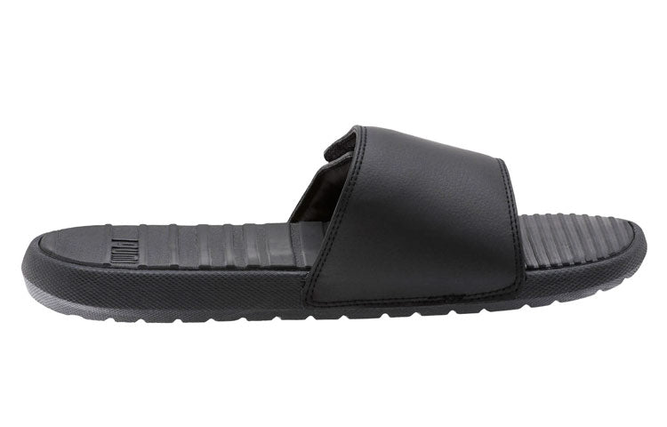 PUMA Cool Cat Sport Slippers Black/White 371051-01