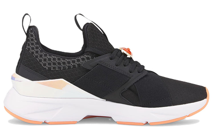 (WMNS) PUMA Muse X5 Crystal G 'Black Peach Pink' 384099-02