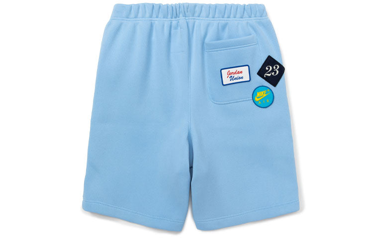 Air Jordan x Union LA Embroidered Logo Sports Shorts Asia Sizing 'Blue' CV1260-436