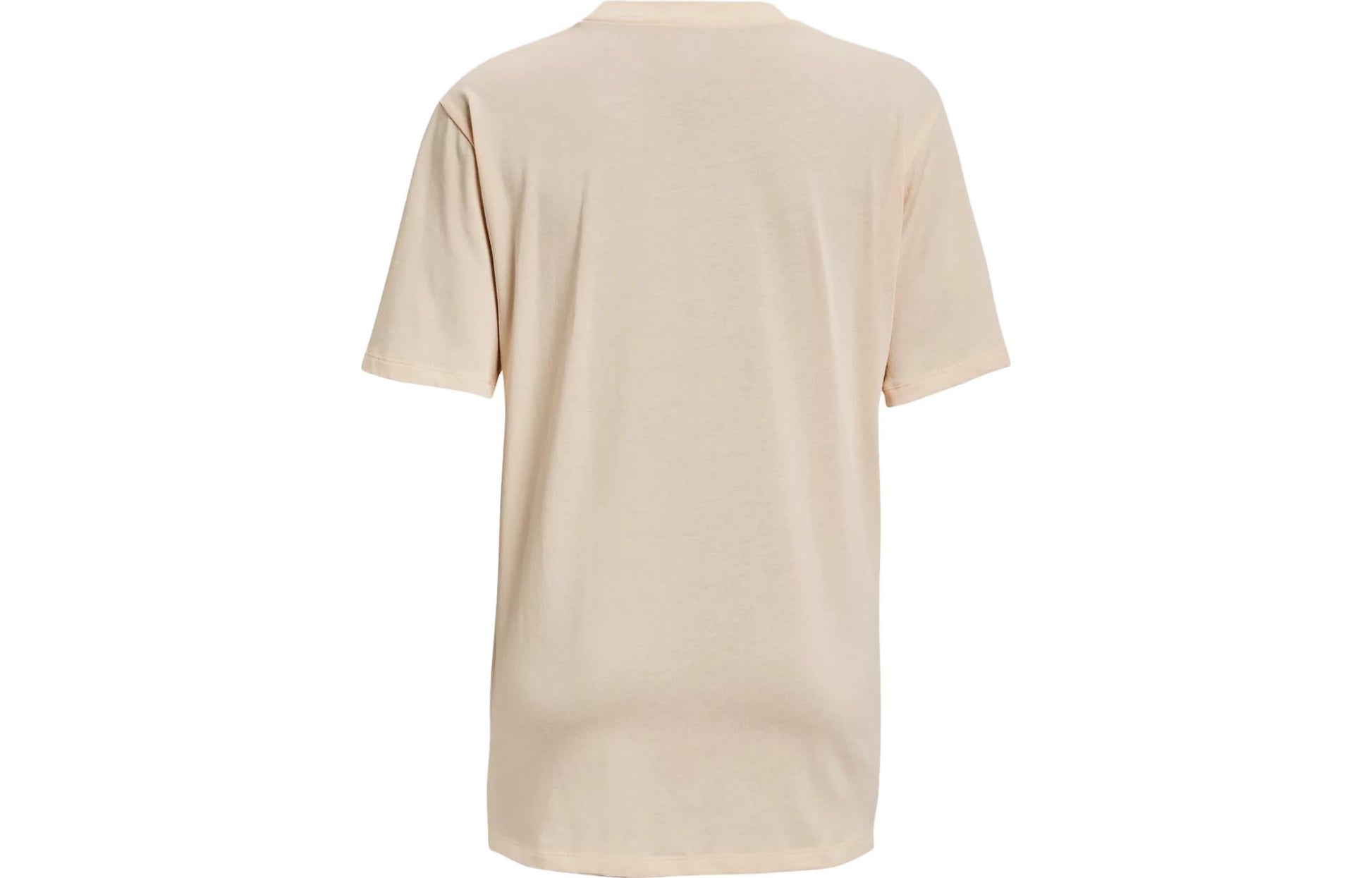 (WMNS) Under Armour Project Rock Heavyweight Campus T-Shirt 'Peach Puff' 1377449-804